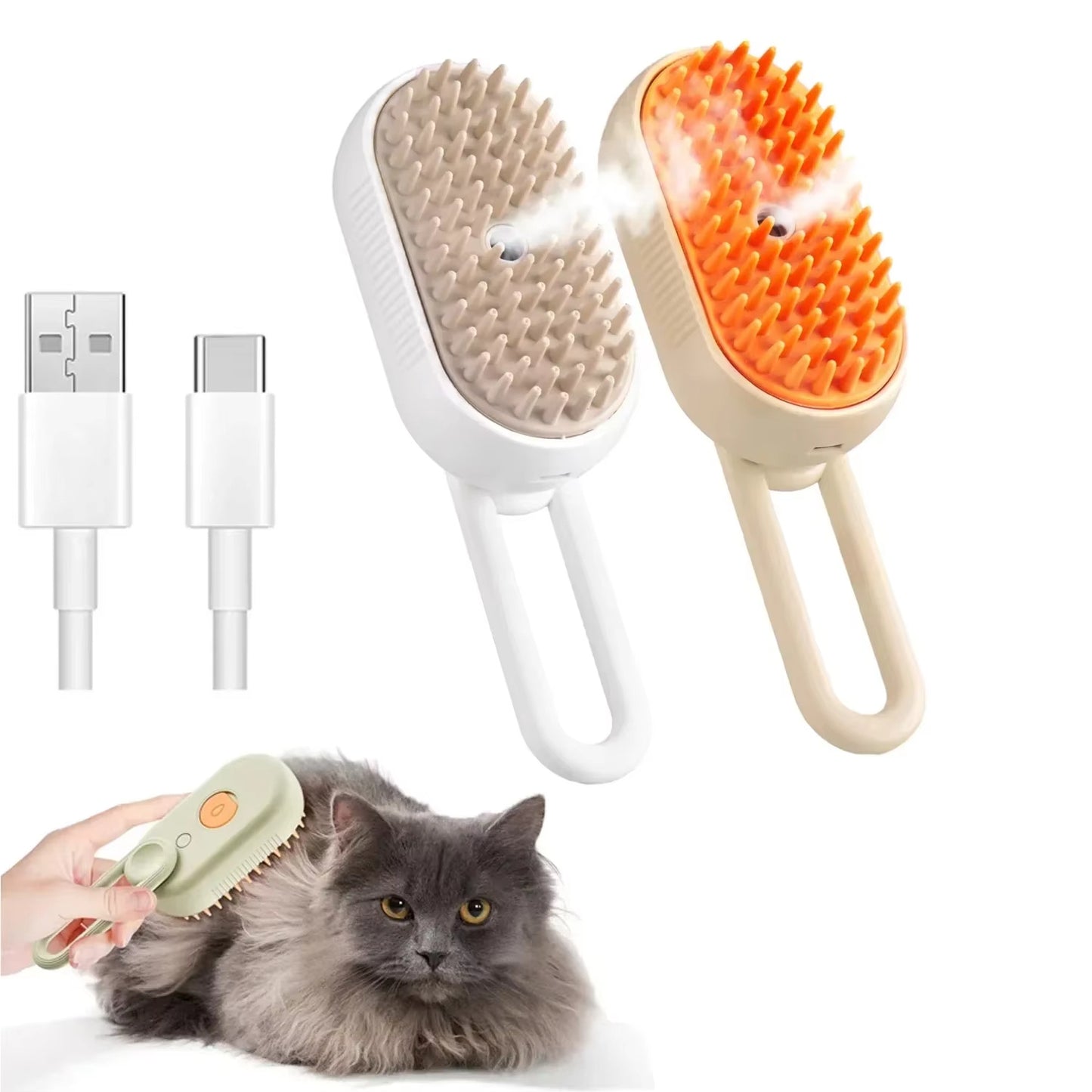 PuffEase Spritz: Quick & Easy Pet Hair Remover Comb